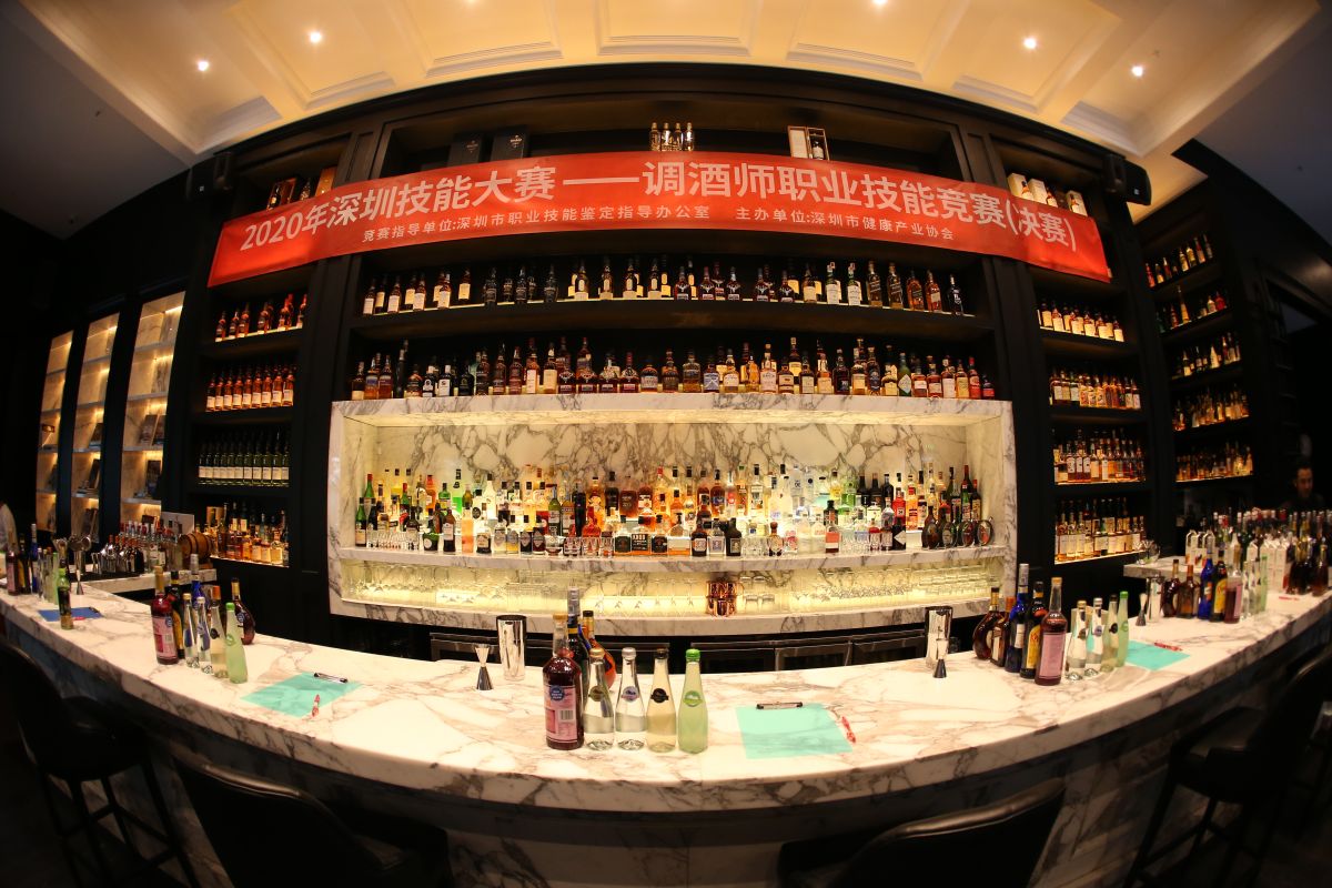調(diào)酒師大賽現(xiàn)場